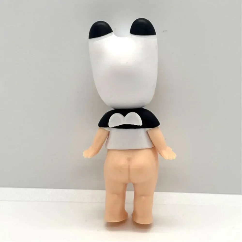New Kewpie/Angel Mini Figure, in Artist Panda Costume, Open Blind Box